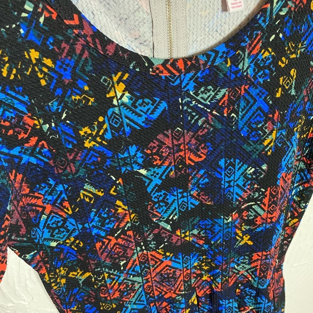 Lularoe Amelia Dress with Pockets Small - Picture 3 of 7